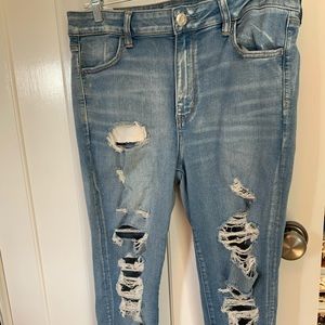 American eagle high waisted super stretch jegging